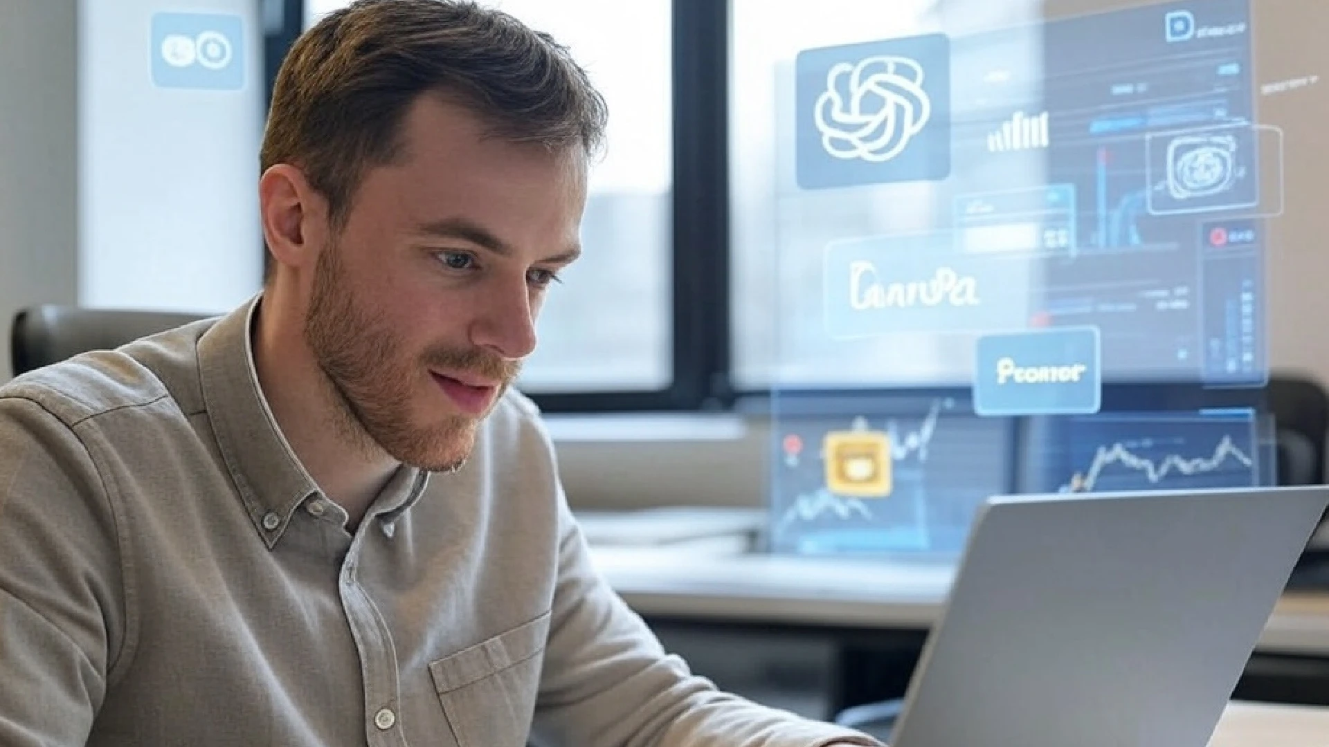 AI Business Ideas Visualization