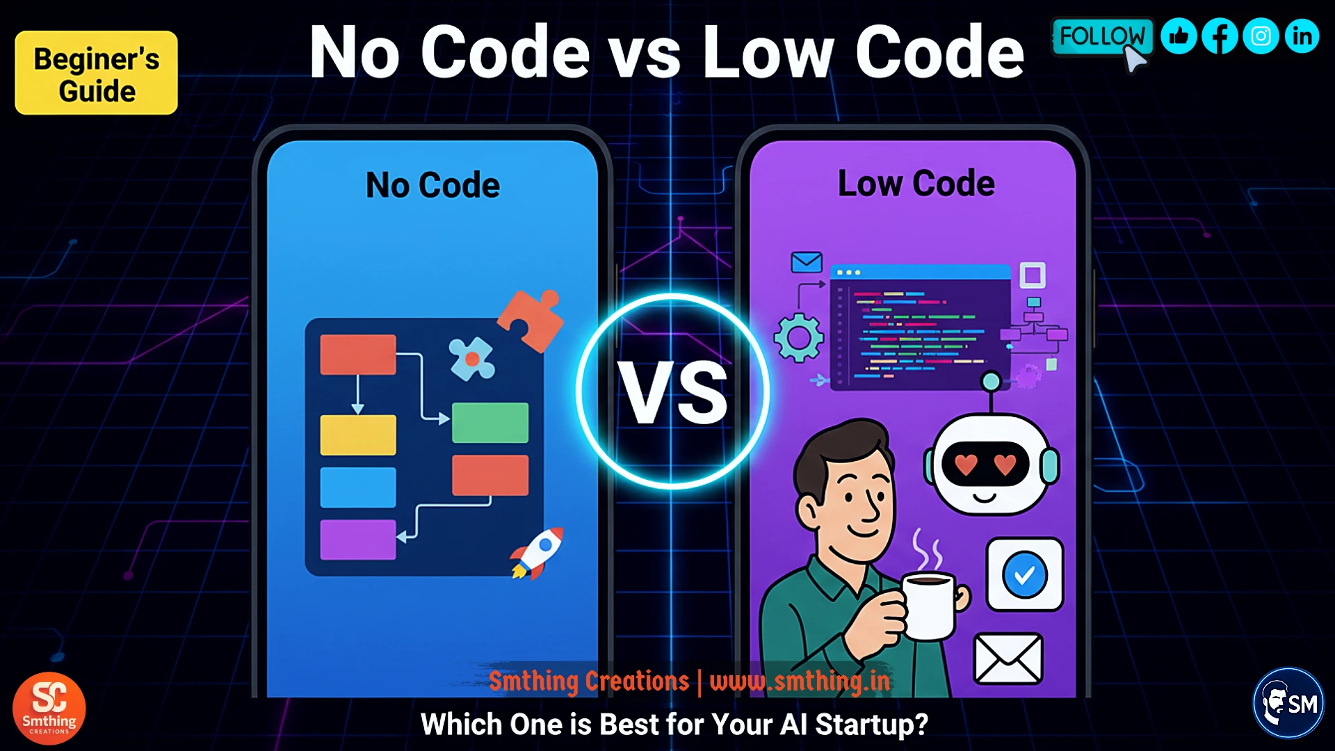 No Code vs Low Code AI Tools for AI Startups: What Should You Choose?